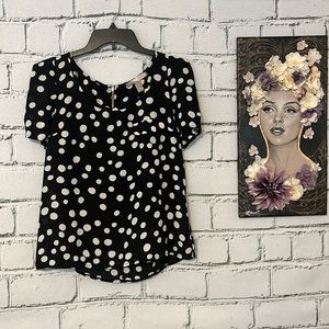 Forever 21 Polka Dot Blouse